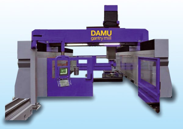 DAMU gantry mill 